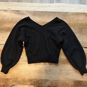cropped sweater